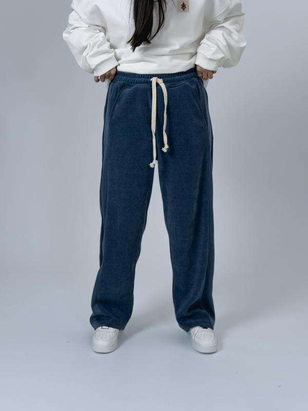 Oversize Lacivert Kadın Baggy Eşofman COC2534 - Image 1