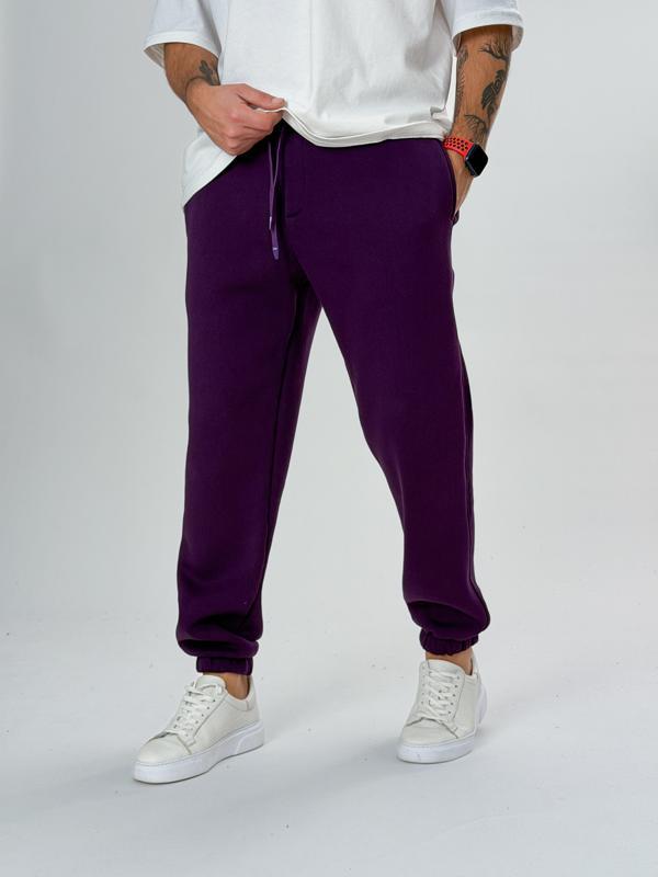 Şardonlu Mor Erkek Jogger Eşofman COC2554 - Image 1