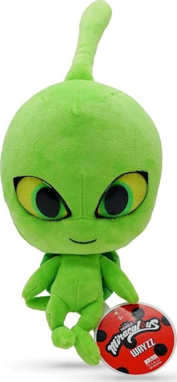 Miraculous Uğur Böceği Kwami 24 Cm Peluş Wayzz - Image 1