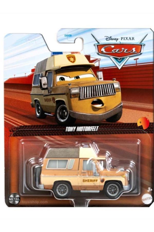 Disney Pixar Cars Tekli Karakter Araçlar Tony Motorfelt DXV29 HTX96 - Image 1