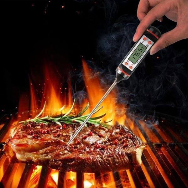 OLLEVRA Dijital Gıda Termometresi Süt,Et,Yoğurt Mayalama,Mama Derecesi Ölçer Gıda Termometresi - Image 1