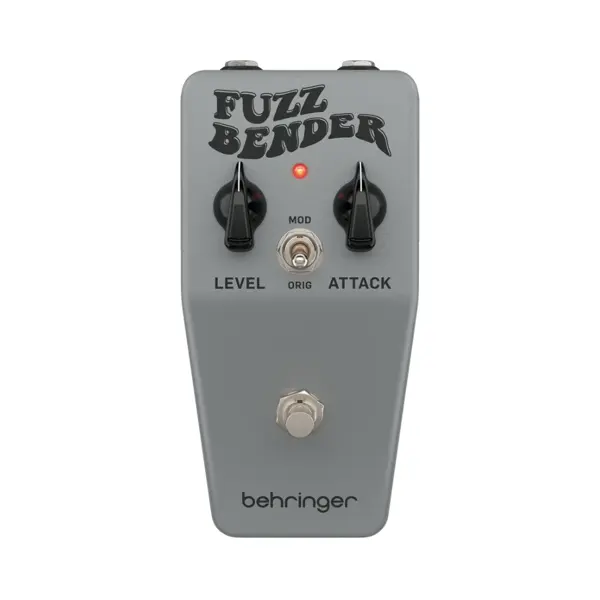 Behringer FUZZ BENDER Vintage 60s Style Fuzz Pedal with Custom Bias Mod Switch - Image 1