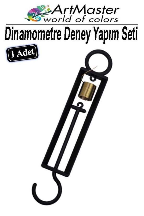 Dinamometre Renkli 1 Adet Deney Proje Yapım Seti Deney Malzemesi Okul Sınıf Deney Proje Tasarım İçin Dinomometre Modeli  - Image 1
