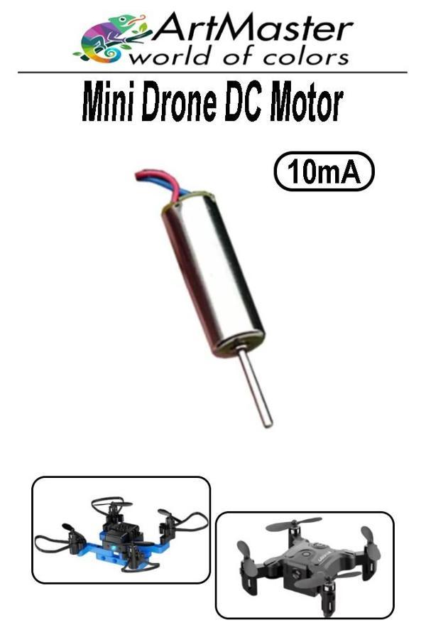 Mini Drone Motoru 1 Adet Çekirdeksiz Yüksek Hızlı Güçlü Deney Dc Dron Motoru Uçak Mini Drone Motoru Okul Helikopter - Image 1