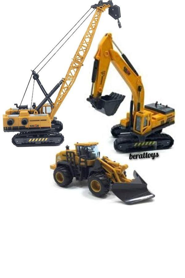 Berat Toys Üçlü Inşaat Set Iş Makinaları - Image 1
