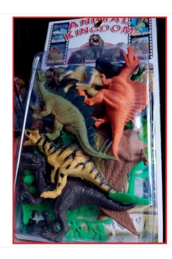 Berat Toys 19 Parça Oyuncak Dinazorlar Hayvan Seti Dinazor Figürli Oyuncak Dinazor - Image 1