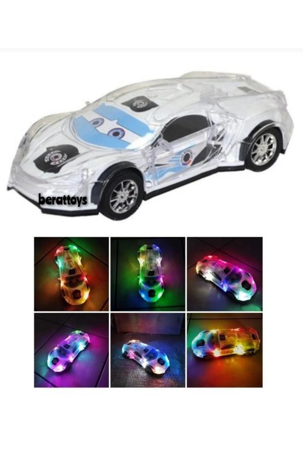 Berat Toys Oyuncak Polis Arabası 25 Cm Pilli Işıklı Müzikli Çarptığı Yerden Yön Değiştiren Polis Oto Cvgfx - Image 1