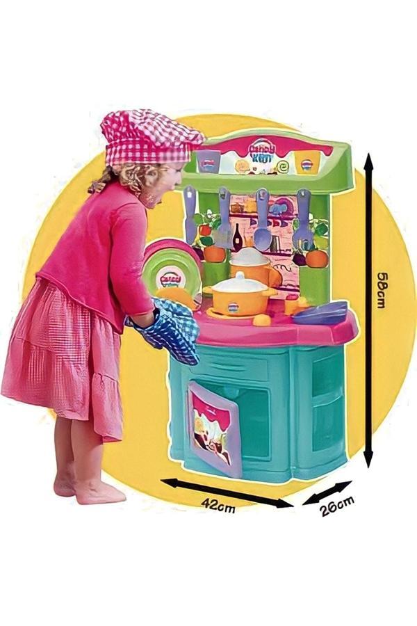 Berat Toys 16 Parça Oyuncak Mutfak Seti Yemek Seti Evcilik Oyun Seti - Image 1