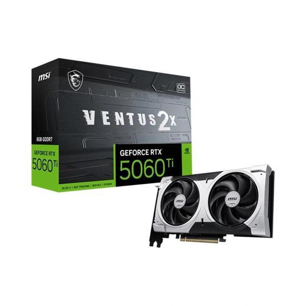 Msı Geforce Rtx5060tı 8g Ventus 2x Plus 8gb Gddr7 128bıt 3xdp 1xhdmı Ekran Kartı - Image 1