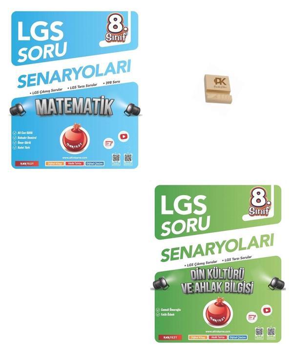 Nartest LGS 8. Sınıf Matematik ve Din Kültürü Çıkmış Sorular ve LGS Tarzı Soru Senaryoları  - Altın Nokta Yayınları - Image 1