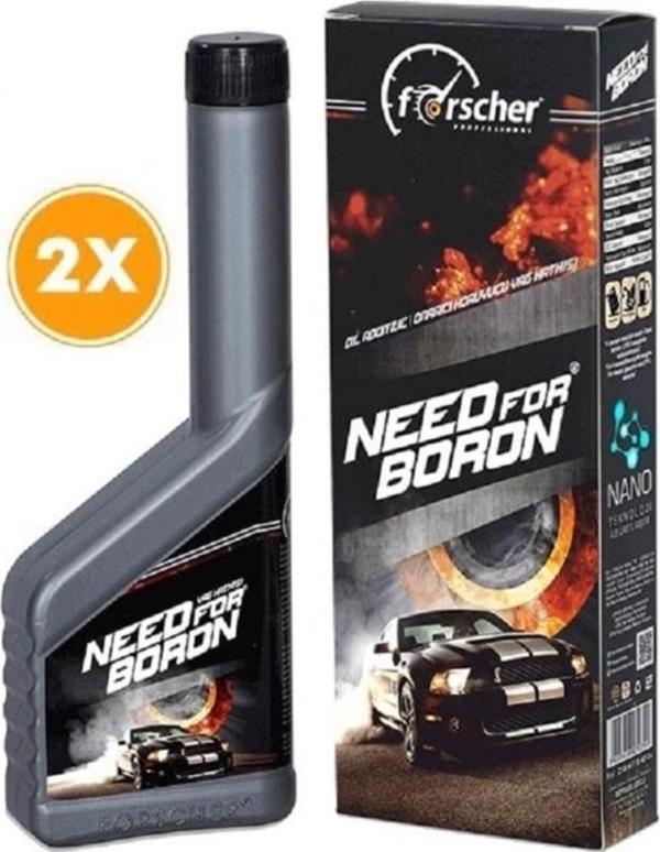 Forscher Uyumlu Need For Boron 250 ml Nano Aktif Motor Yenileyici Ve Koruyucu Motor Yağ Katkısı 2 Adet - Image 1
