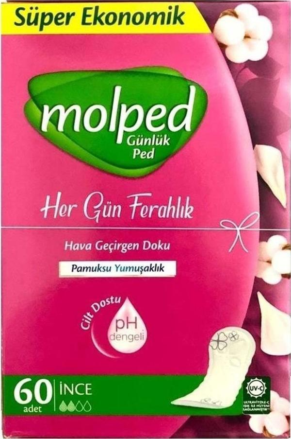 Molped Her Gün Ferahlık Super Eko Ince 60 Adet - Image 1
