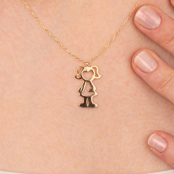 Altın Kolye - Kız Çocuk 14 Ayar Altın Kolye - Image 1