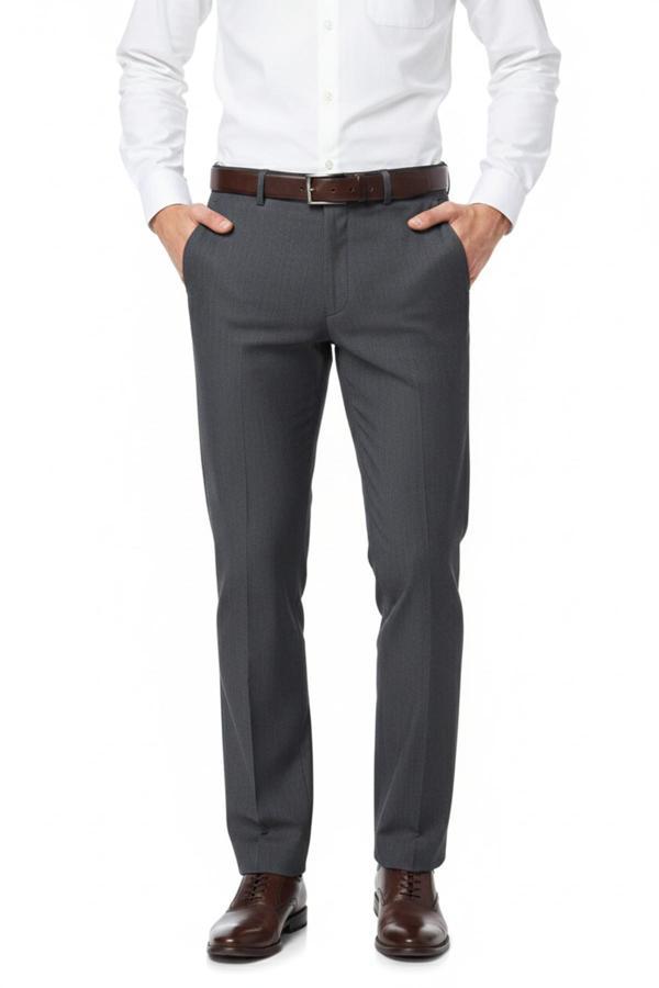 Erkek Regular Fit Kumaş Pantolon Likra Kumaş BGL-ST05040 - Image 1