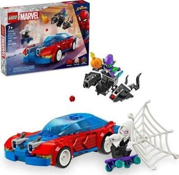 Lego Marvel Örümcek Adam Yarış Arabası 76279 - Image 1