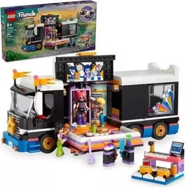 Lego Friends Pop Star Müzik Turne Otobüsü 42619 - Image 1