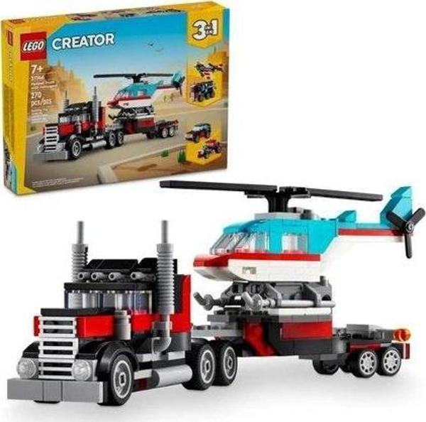 Lego Creator Kamyon ve Helikopter 31146 - Image 1