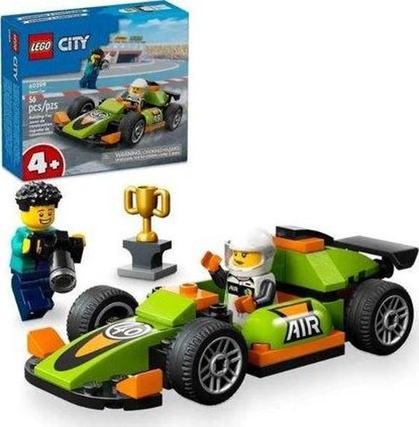 Lego City Yeşil Yarış Arabası 60399 - Image 1