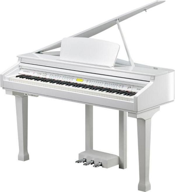 Kurzweil KAG100WHP Dijital Kuyruklu Piyano (Parlak Beyaz) - Image 1