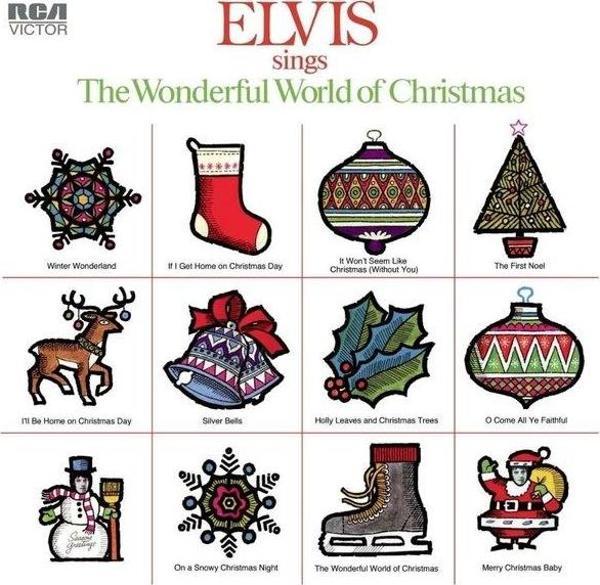 Elvis Presley Elvis Sings The Wonderful World Of Christmas Plak - Image 1