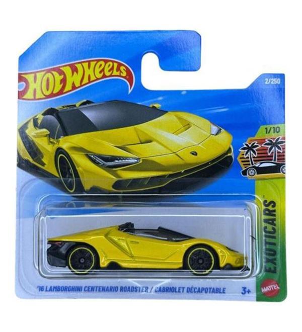 Hot Wheels '16 Lamborghini Centenario Roadster - Sarı (1/64) 2025 Serisi - Image 1