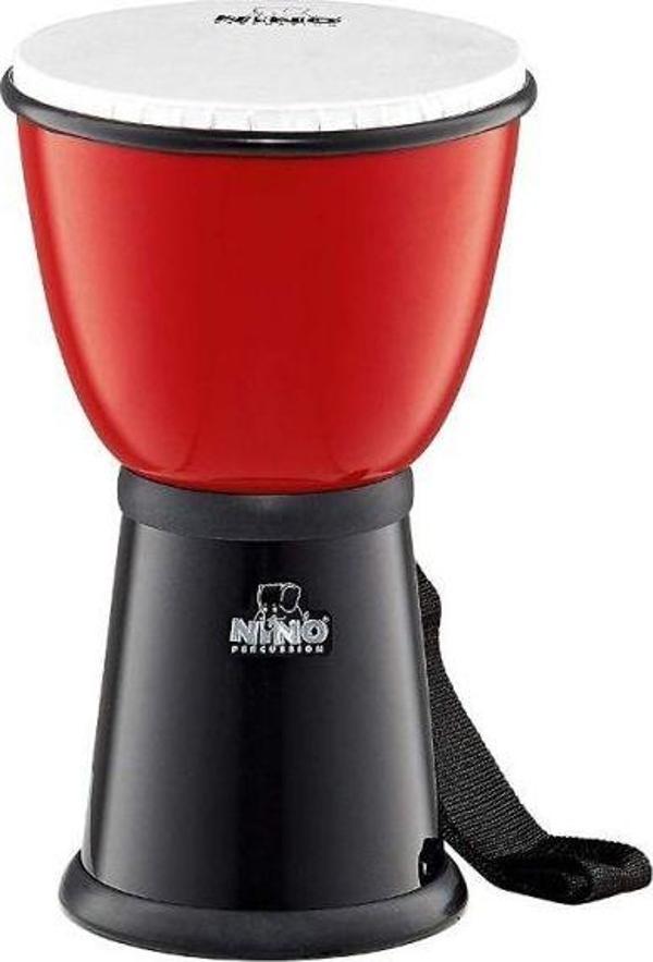 Nino Abs 8 Inch Djembe (Kırmızı Siyah) - Image 1