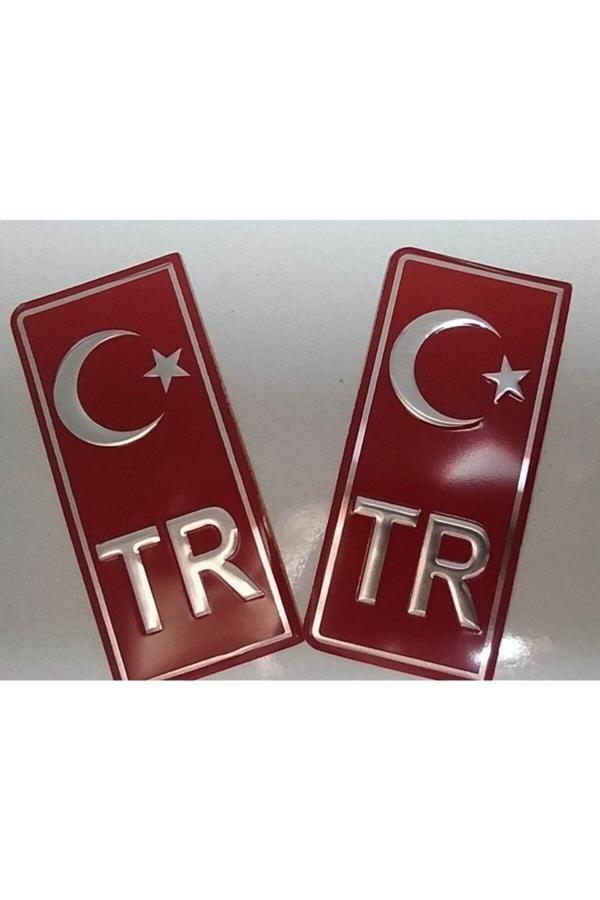 Efeaks Tr Plaka Yapıştırma 2 Li - Image 1