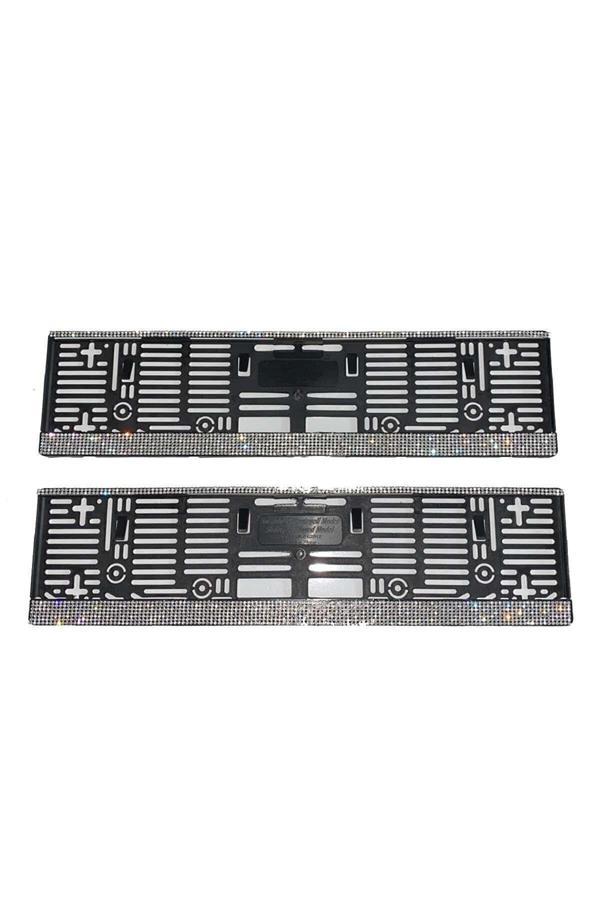 Efeaks Taşlı Araba Ön Ve Arka Plakalık Bekaks - Image 1