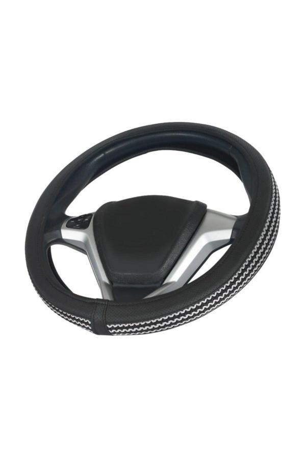 Efeaks Geçmeli Direksiyon Kılıf Lux Dokuma Şerit Model - Image 1