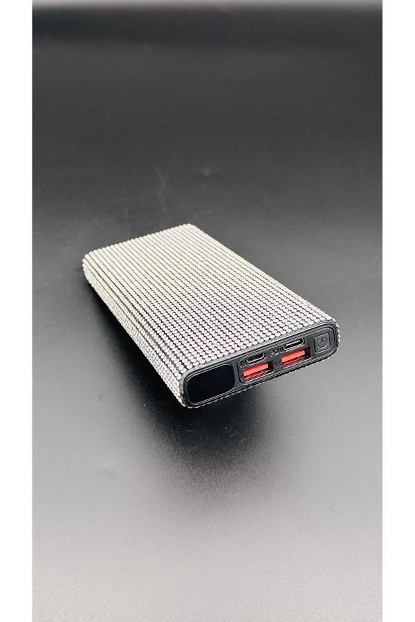Efeaks Taşlı Hızlı Şarj Özelliği Bulunan Powerbank - Image 1