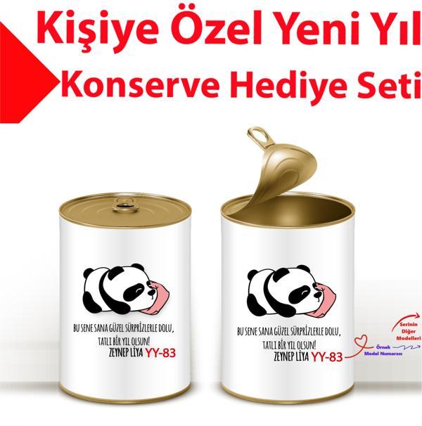 Kişiye Özel Sevimli Yılbaşı Hediye Kutusu  Sevgiliye, Ablaya, Kardeşe, Dosta, Kankaya, Arkadaşa Sürpriz Temalı Hediye Ku - Image 1