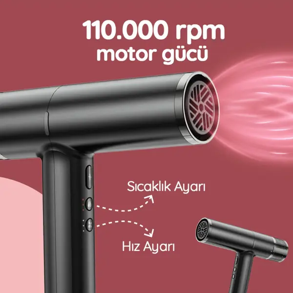  KM-1994 BLDC FÖN MAKİNESİ - Image 1