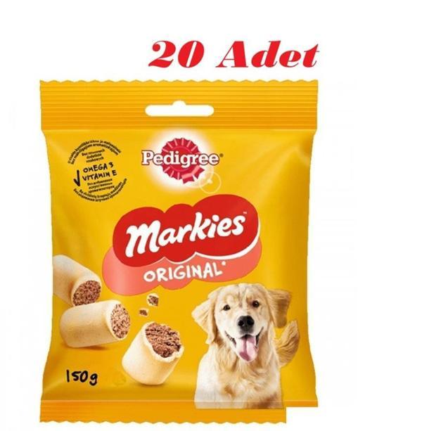 Pedigree Markies Köpek Ödül Bisküvisi 150 Gr*20 ADET - Image 1