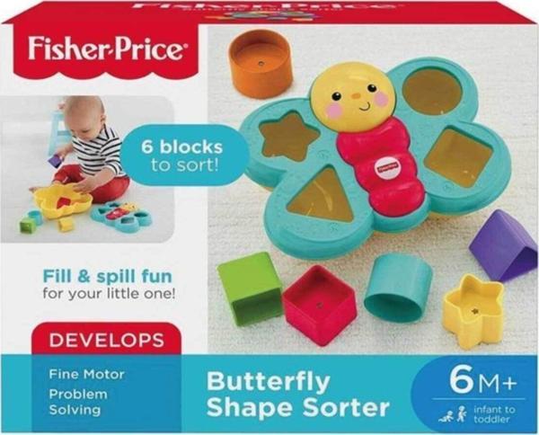 Fisher-Price Şekil Eşleştirme Arkadaşı Kelebek - Image 1