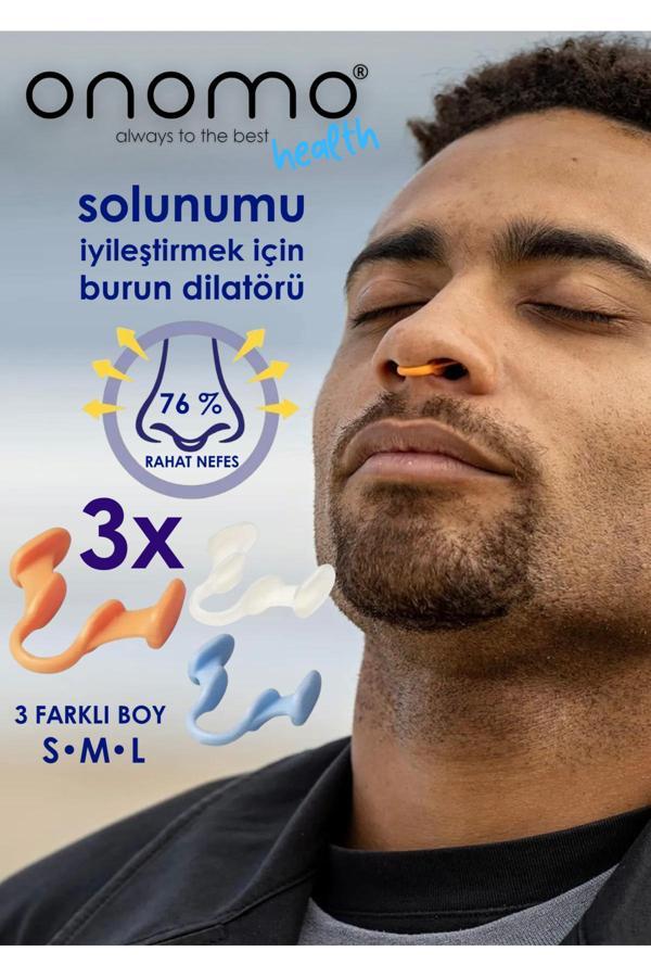 Onomo Health Horlama Önleyici Solunum Burun Dilatörü - Image 1