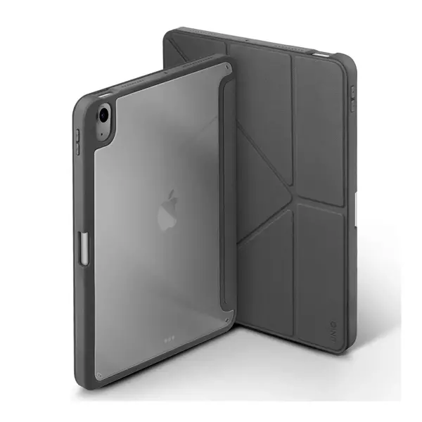 Uniq Moven iPad Air 4 10.9 - iPad Air 11 (2024) Standlı Tablet Kılıfı – Gri - Image 1