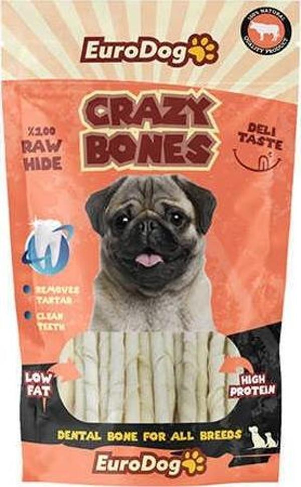 EuroDog Crazy Bone Sütlü Burgu Çubuk 20 Li - Image 1