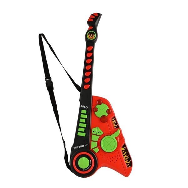 Led Işıklı Melodili Askılı Müzikli Gitar - Image 1