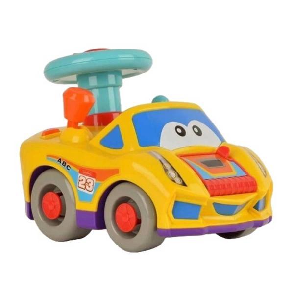 Sesli Müzikli ve Işıklı Çok Fonksiyonlu Eğlenceli Arabam - Image 1