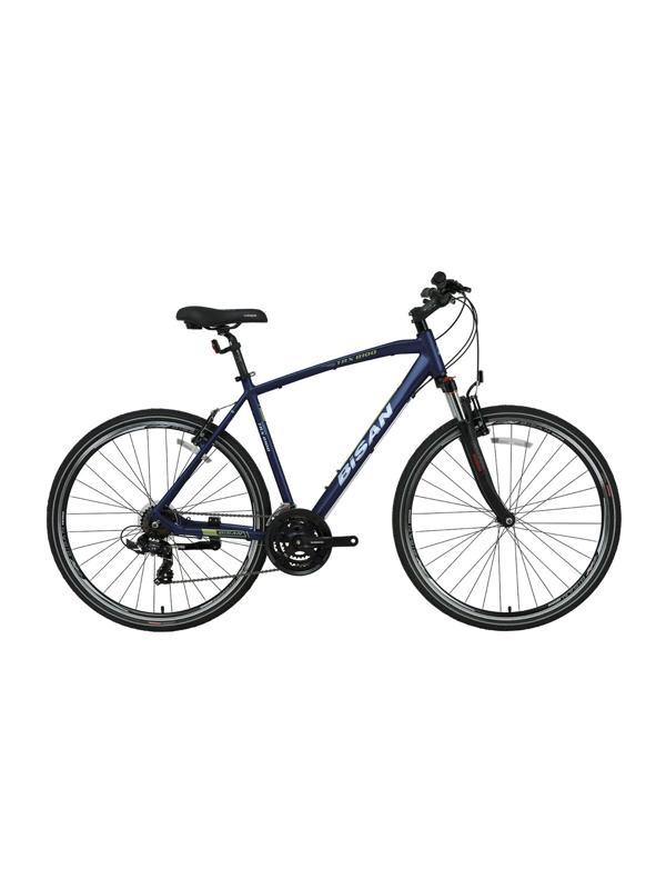 Bisan TRX8100 700C 50cm Kadro Trekking Bisikleti Lacivert / Beyaz - Image 1