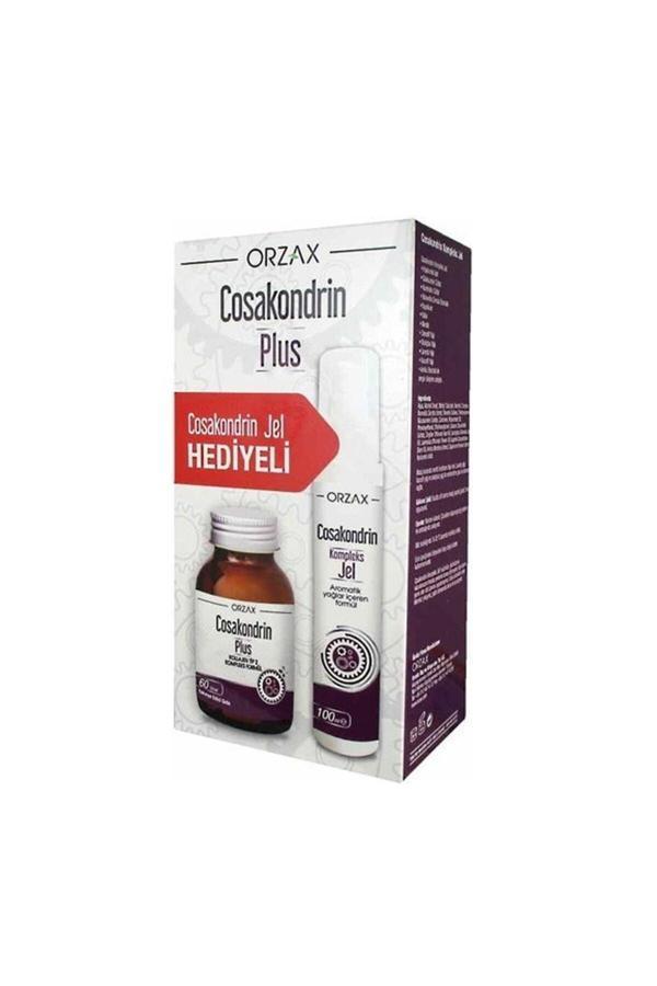 Orzax Cosakondrin Plus 60 Tablet + Cosakondrin Kompleks Jel 100ml Set - Image 1