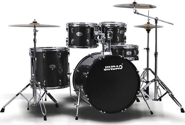 JINBAO 5 PARÇA JUNIOR DAVUL SETİ ( SİYAH ) - Image 1
