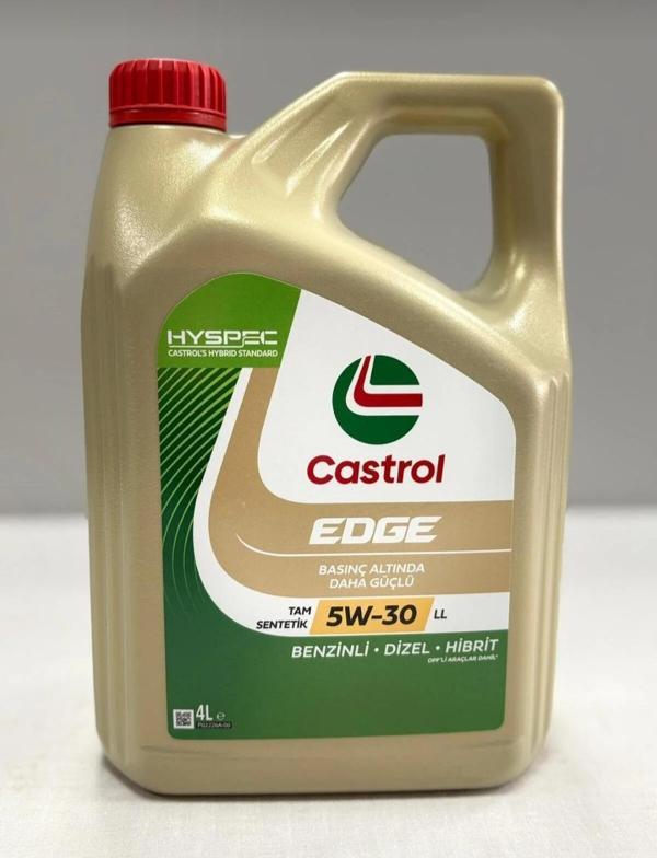 Castrol Edge 5W-30 LL 4 lt Motor Yağı - 2025 - Image 1