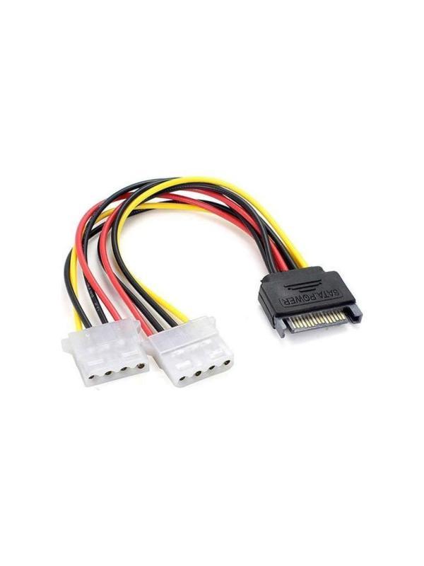 PrimeX PX-4829 Dişi Sata Power Molex 4 pin Güç Kablosu, Dişi Sata Molex Çevirici, Dişi Sata Power Çevirici kablo - Image 1