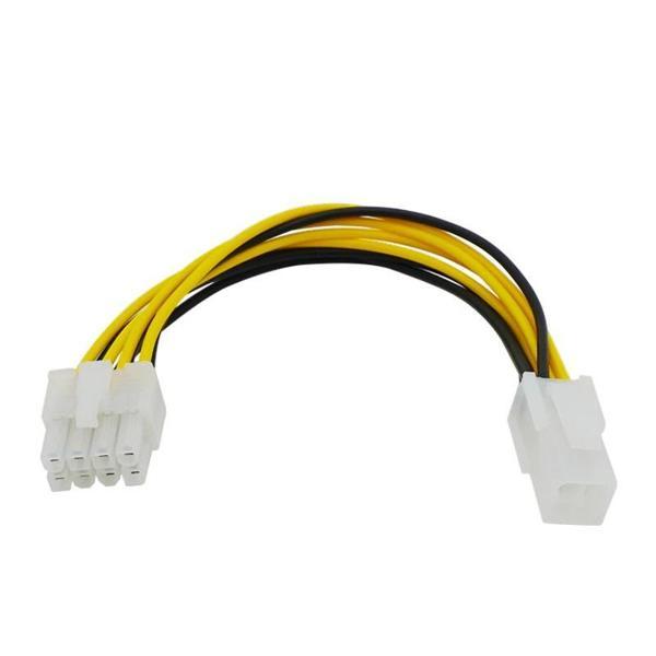 PrimeX PX-4261 4 Pin To 8 Pin PSU Güç Çevirici, Anakrt 4pini 8 pine Çevirici Kablo - Image 1