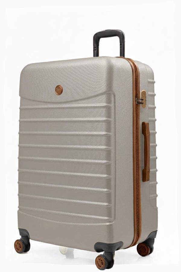 Büyük Boy Valiz 4x2 Teker Vizon-Taba 1168 - Image 1