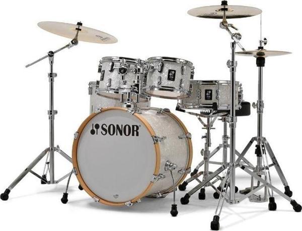 Sonor AQ2 Studio Akustik Davul Seti (White Pearl) - Image 1
