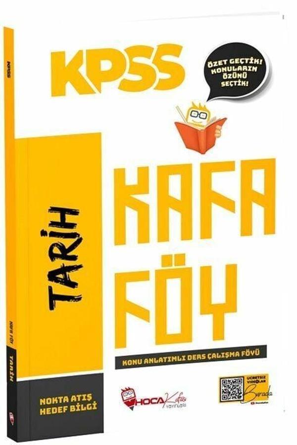 KPSS Tarih Konu Anlatımlı Kafa Föy - Hoca Kafası Yayınları - Image 1