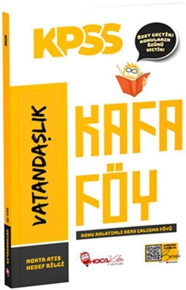 KPSS Vatandaşlık Konu Anlatımlı Kafa Föy - Hoca Kafası Yayınları - Image 1