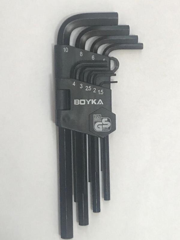 Boyka 9 Parça Düz Uzun Alyan Takımı Allen - Image 1